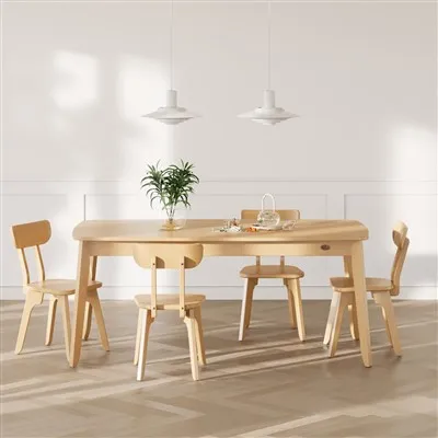 Muebles de comedor de madera